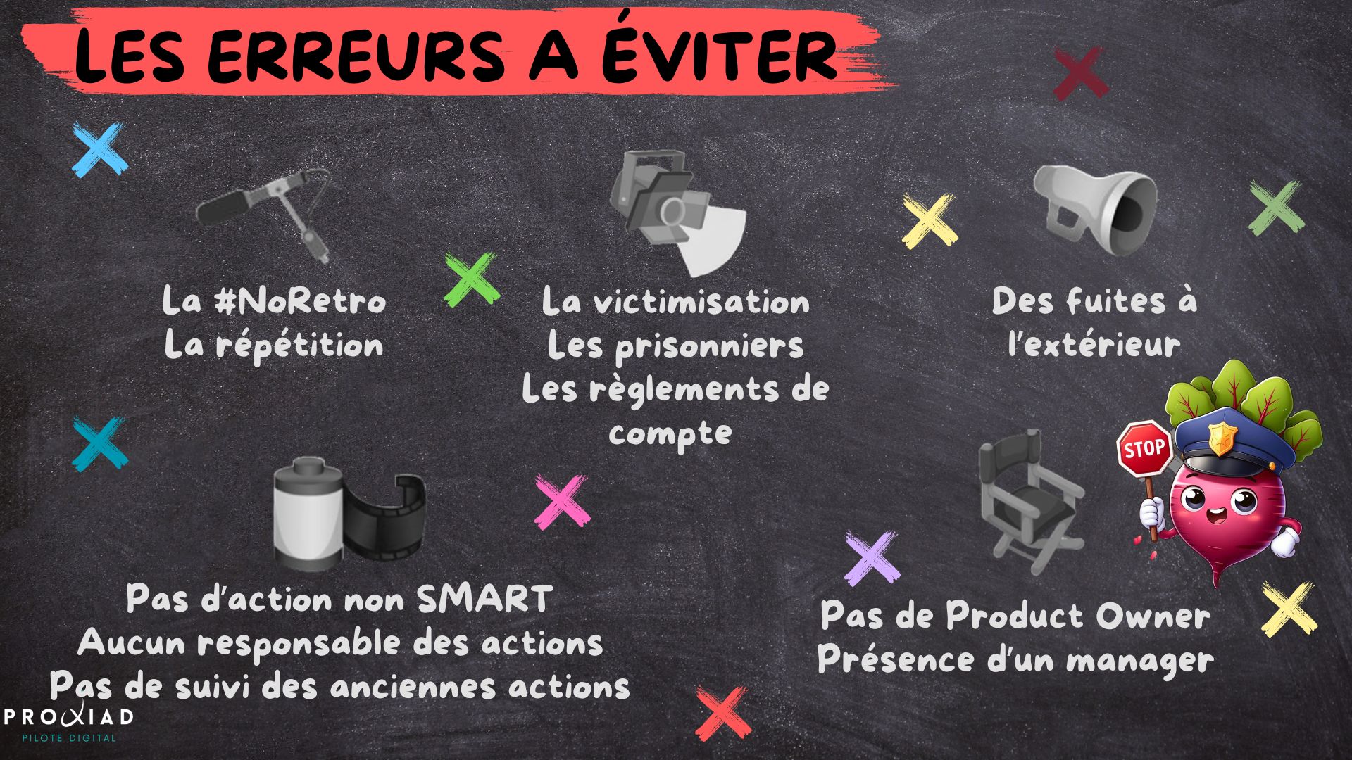 Les erreurs à éviter